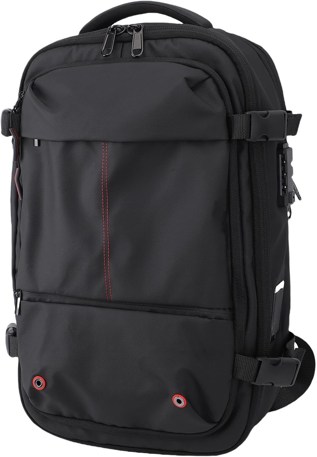 AUNMAS Vacuum Seal Travel Backpack, 60L Expandable Air Compression Backpack Carry On Laptop Bag for Home Camping Travel