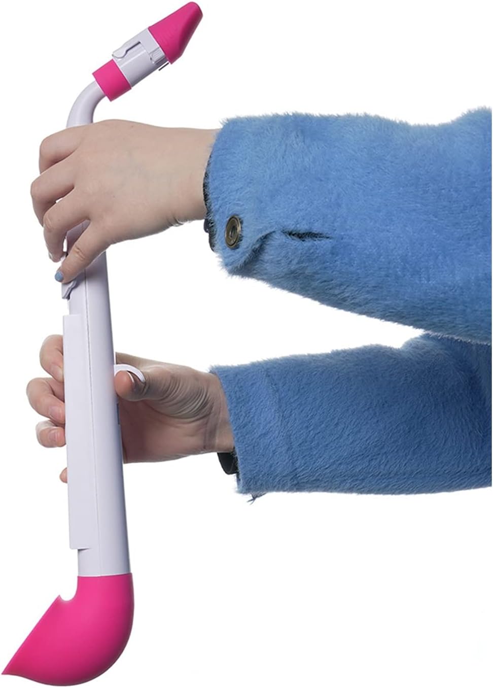 Sax Beginners Kit British Ultra Lightweight Saxophone Pink Waterproof Plastic Children's Beginner Enlightenment Instrument Wind Instrument