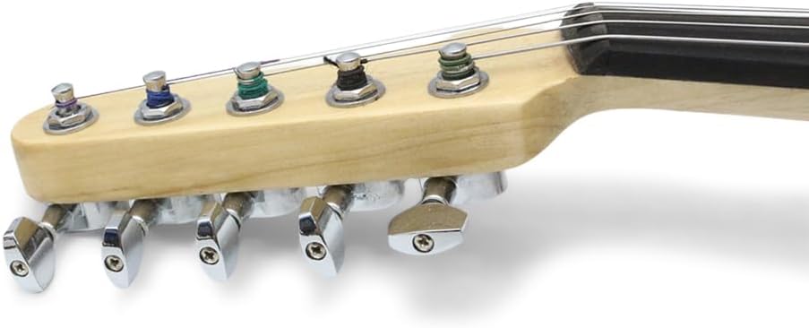 4/5/6 Strings Electric Violin Full Size 4/4, New Silent Electric Violin, Varnished Wood Color Electric Fiddle With Ebony Fittings, Beginner Kit For Adults Teens For Gifts (5 strings)