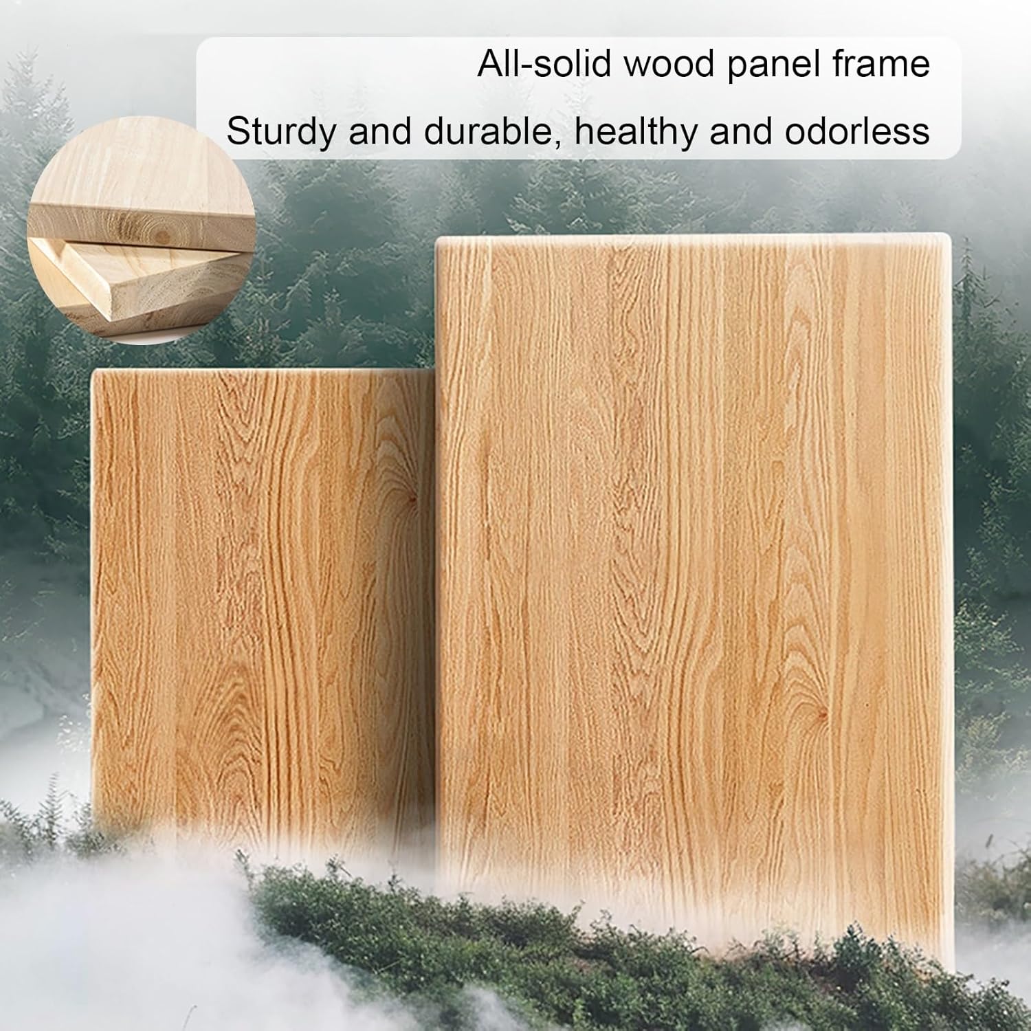 Modern Vertical Bookshelf Tower, Free Standing Bookcase Open Shelves, Simple Narrow Invisible Floor Wall Bookshelf for Small Spaces, Living Room, Bedroom, Office(Brown,87cm/34.2in)