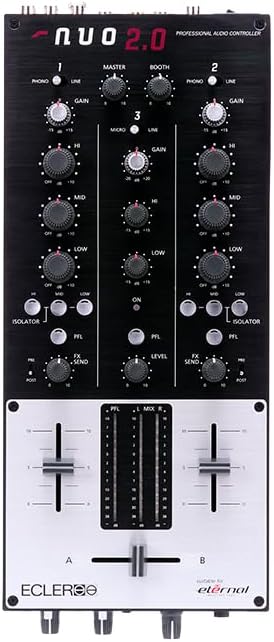 ECLER NUO 2.0 2 Channel DJ Mixer 2 Channel DJ Mixer
