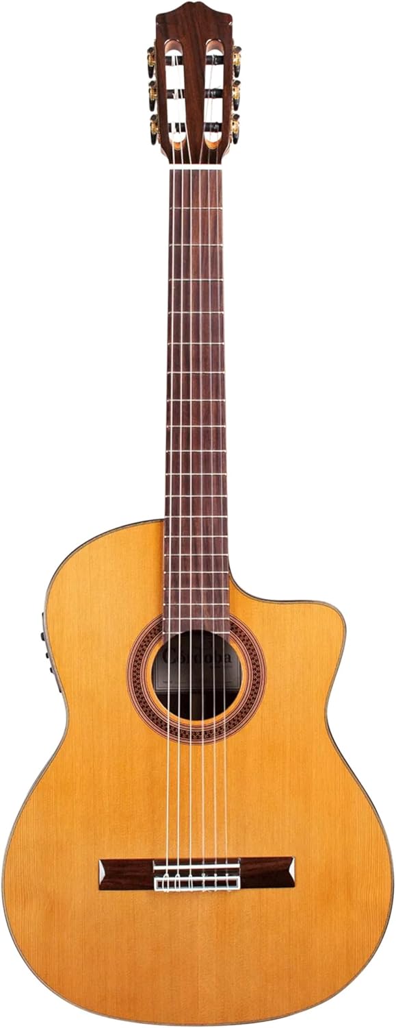 Cordoba C7-CE Cutaway Classical Acoustic-Electric Nylon String Guitar, Iberia Series