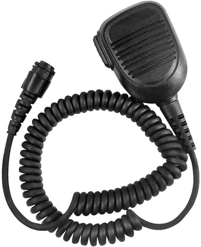 10Pack RMN5052 RMN5052A Heavy Duty Microphone Remote Speaker Mic Compatible with XPR4300 XPR4350 XPR4380 XPR4500 XPR4550 XPR4580 XPR5350 XPR5550E Radio