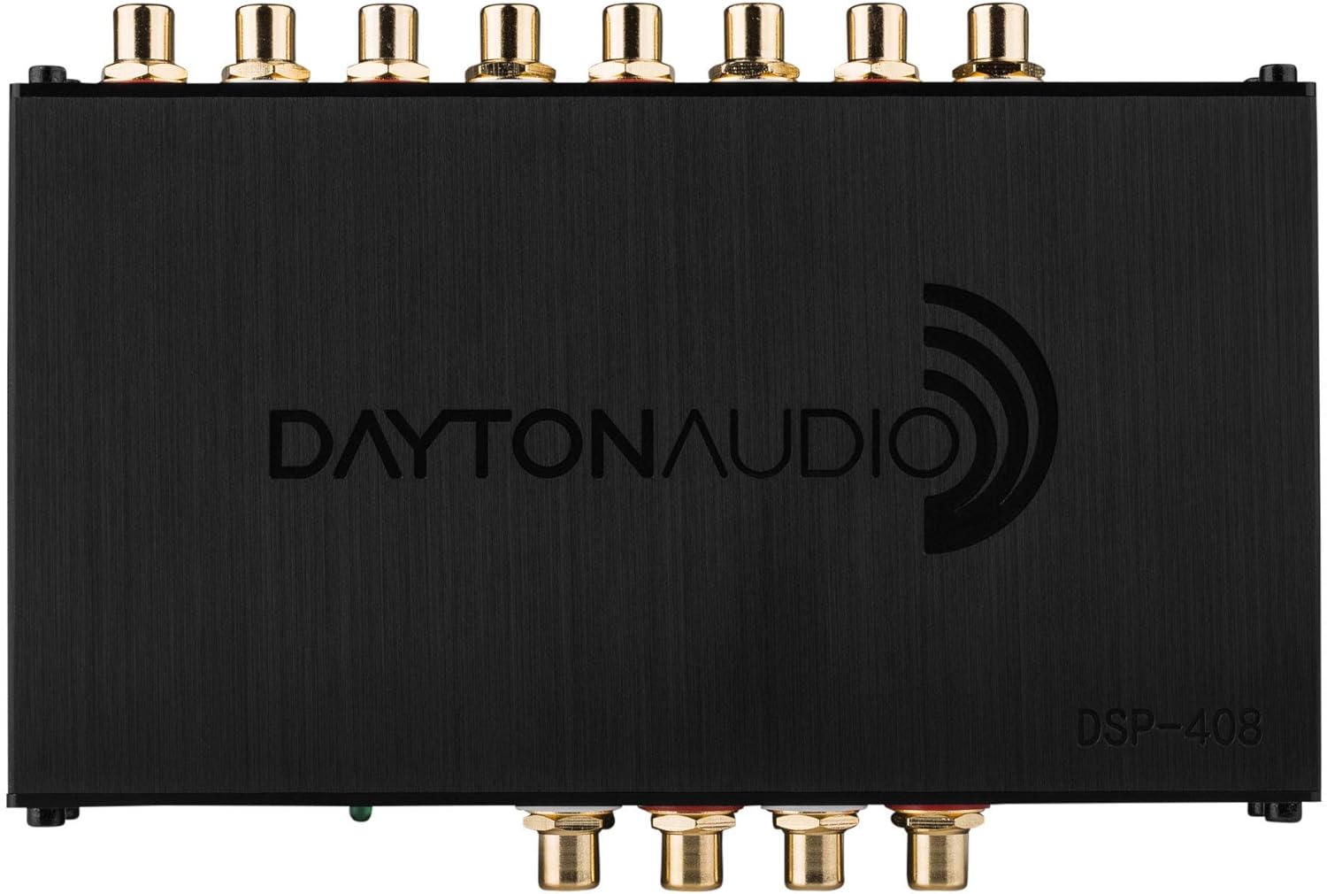 Dayton Audio DSP-408 4 Input 8 Output DSP Digital Signal Processor with Built in EQ Crossovers, Time Alignment, and in-Put/Output Mixing for Home and car Audio