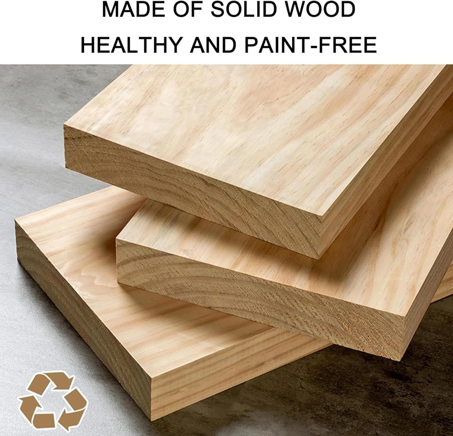 Wall Mount Bookcases Display Racks,Modern Solid Wood Corner Bookshelf, Open Storage Shelves Home Floor Bookcases for Living Room, Kitchen,174cm