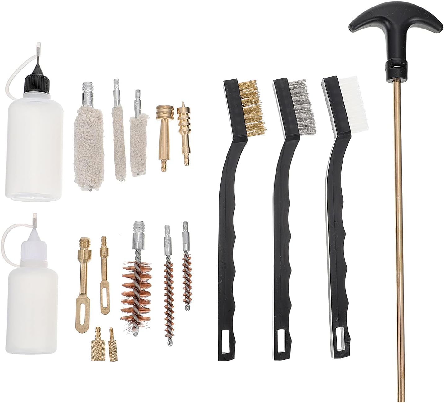 Mobestech Car Cleaning Tool Set Professional Brass Washing Brush Kit with Oil Can Durable and Practical for Interior and Exterior Auto Cleaning