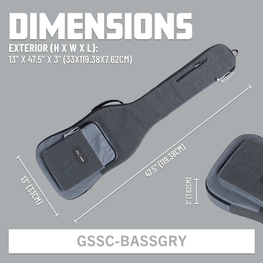 Gator Someone Somewhere Core Series Bass Gig Bag - Black