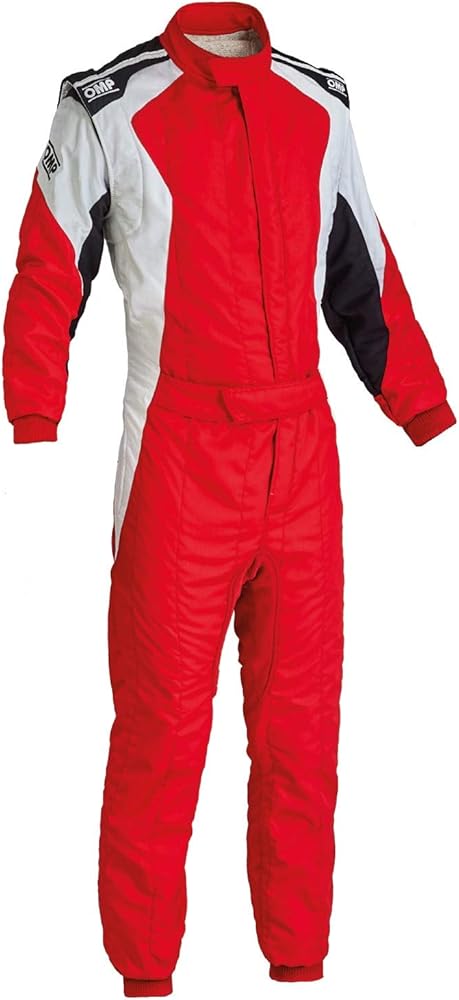OMP - First Evo Overall Red/White - Size 64 (Fia 8856-2018) (IA0-1854-B01-063-64)