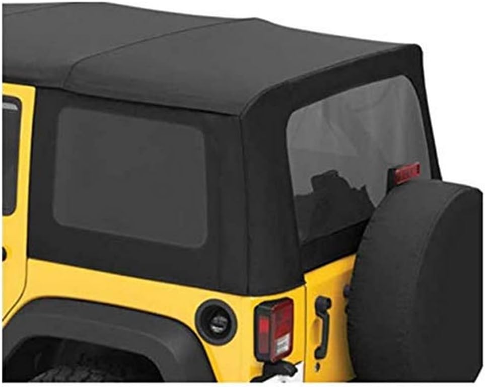 Bestop Window Set - Jeep '11-18 Wrangler JK 4-Door (Black Diamond)
