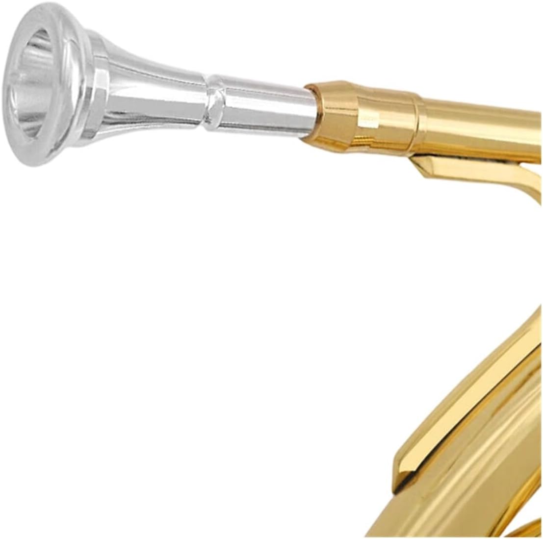 4 Key French Horn Musical Instrument French Horn Four Key Brass Material Single Row Playing B Flat Adult