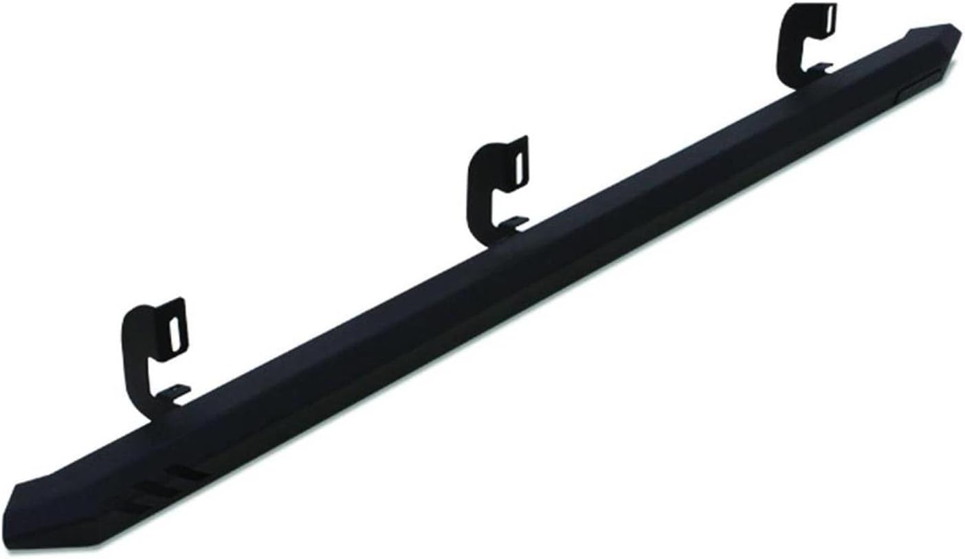 Lund 26410014 Black Steel Rock Rails for 2009-2014 Ford F-150 SuperCrew (Including 2011-2014 Raptor)