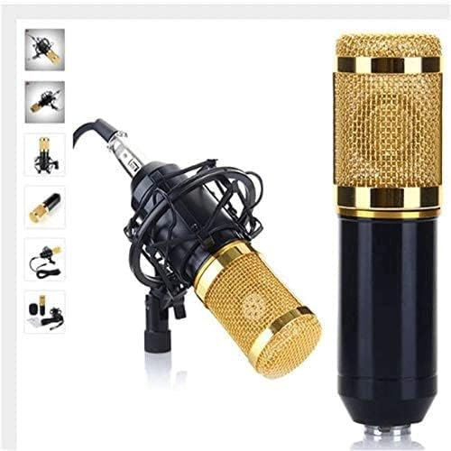 USB Microphone, Metal Condenser Recording Microphone for Studio Recording Vocals, Karaoke Microphone