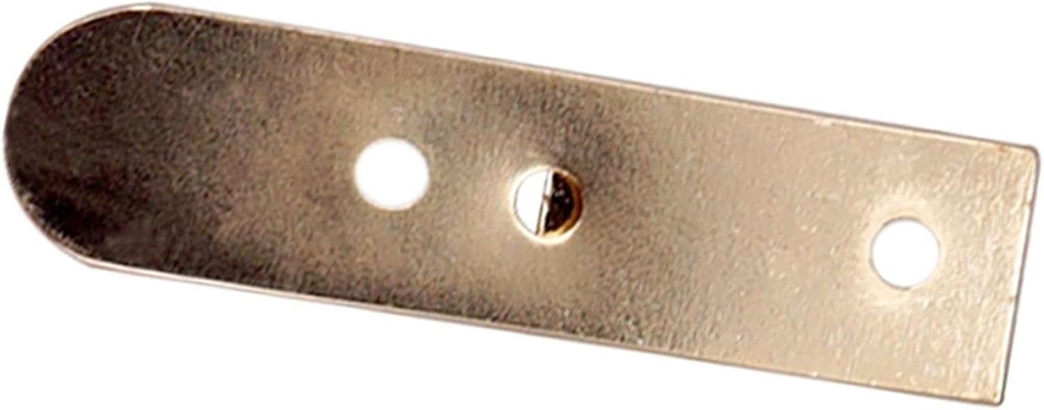 1 Set of 6 Pcs Single Individual Bridge Saddles Tailpiece for 4 String Bass Guitar Parts Electric Guitar Bridge (Color : Chrome)