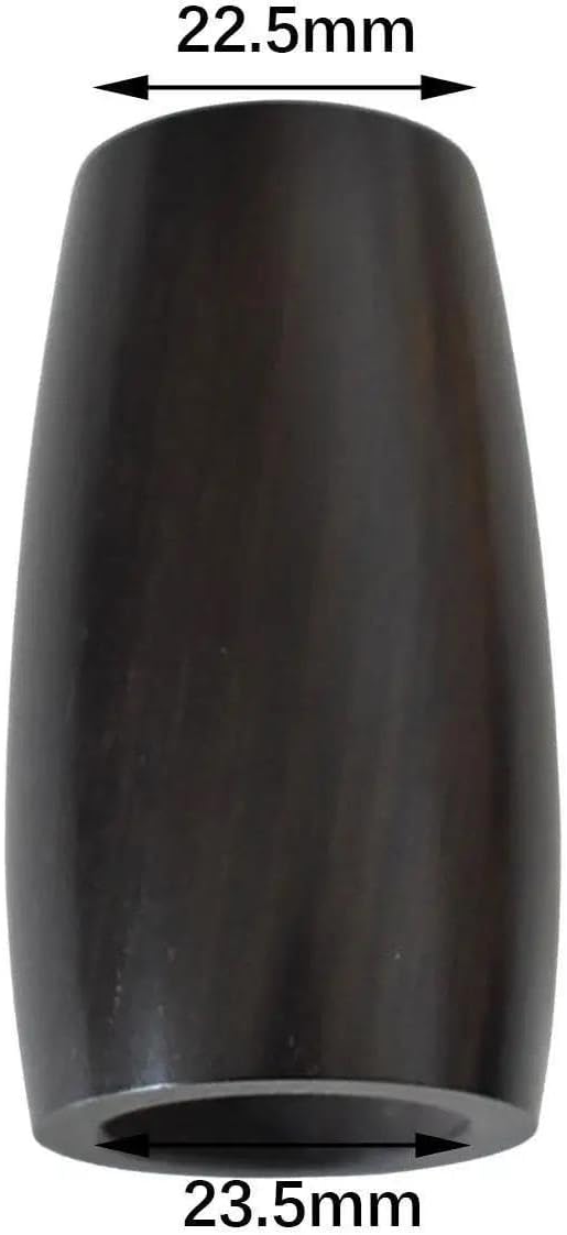 Clarinet Replacement Parts Clarinet Two Section Tube Replace Lightweight Woodwind Parts Wood Clarinet Pitch Supply Clarinet Barrel(62MM)