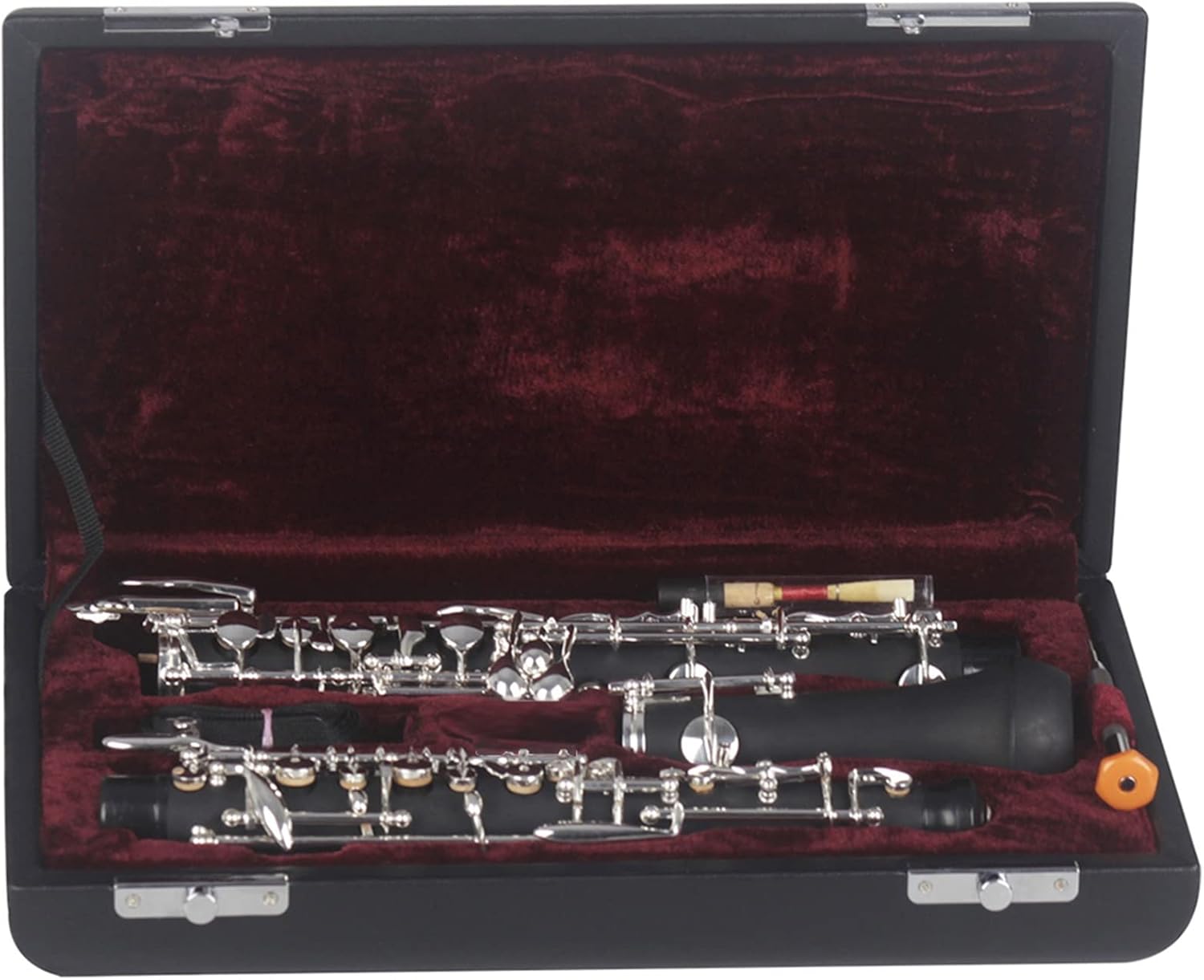 Professional C Key Oboe Semi-Automatic Style Bakelite Oboe Woodwind Musical Instrument Oboes Beginner