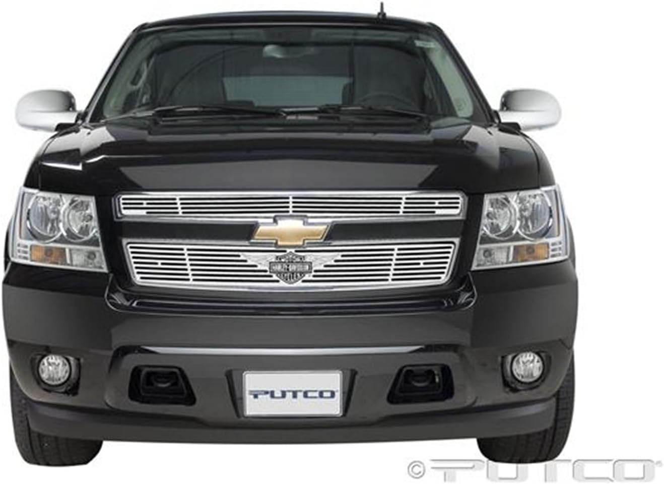 Putco 94158 Harley Davidson Mirror Grille Insert with Wings Logo