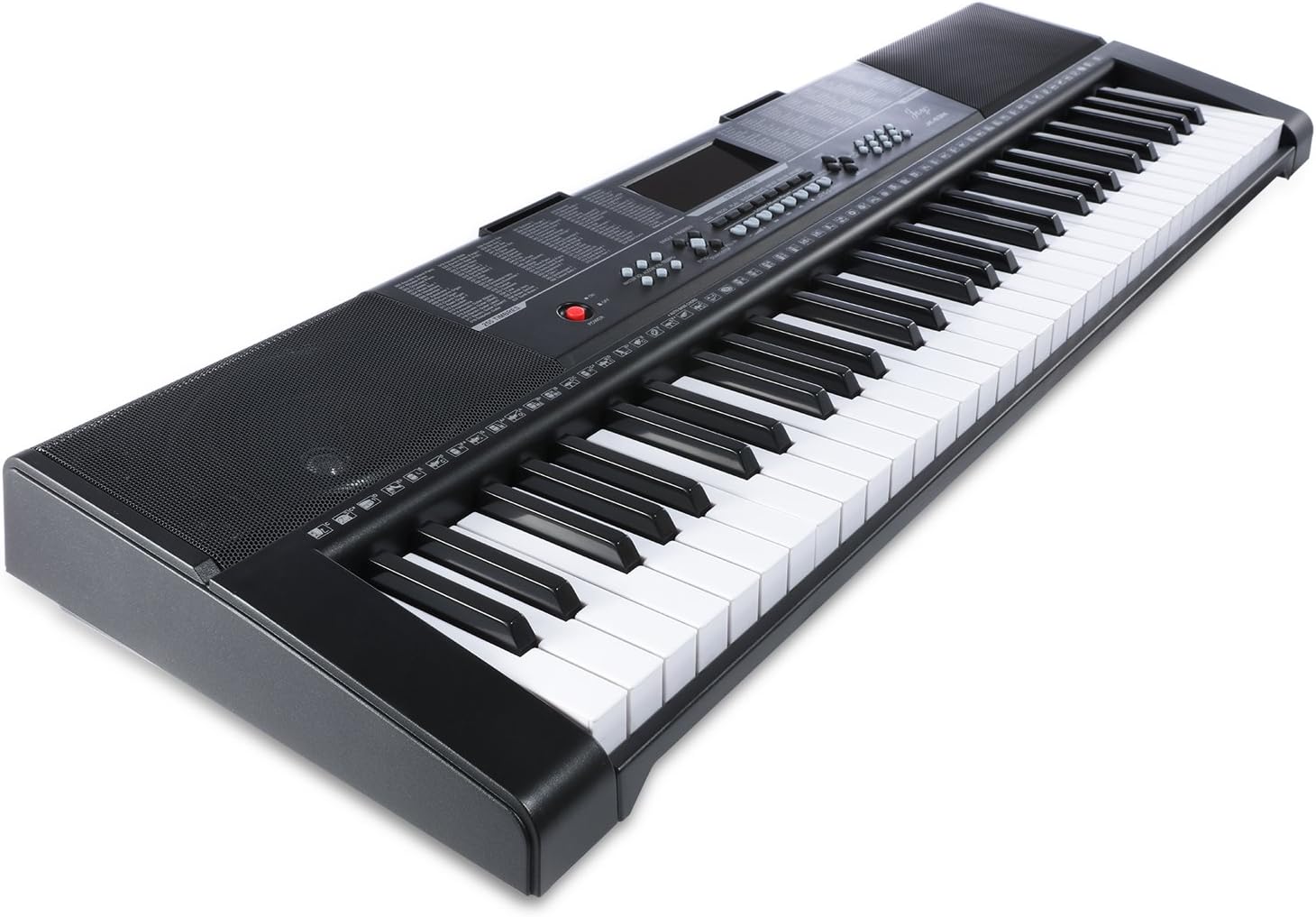 61key Standard Keys Keyboard with USB Music Player,Including Headphone,Stand,Stool & Power Supply-The electronic keyboards