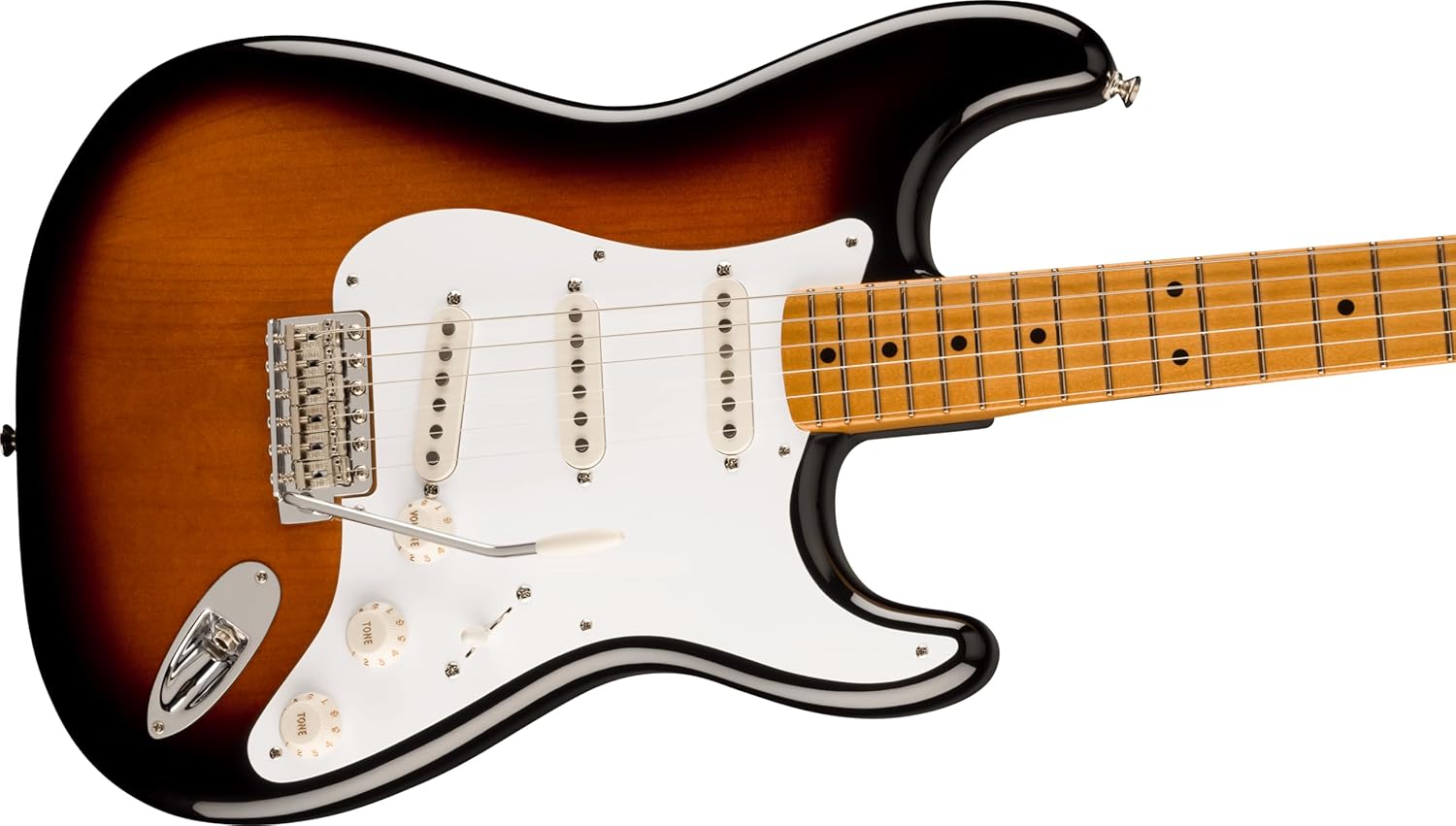 Fender Vintera II '50s Stratocaster Electric Guitar - 2-color Sunburst with Maple Fingerboard