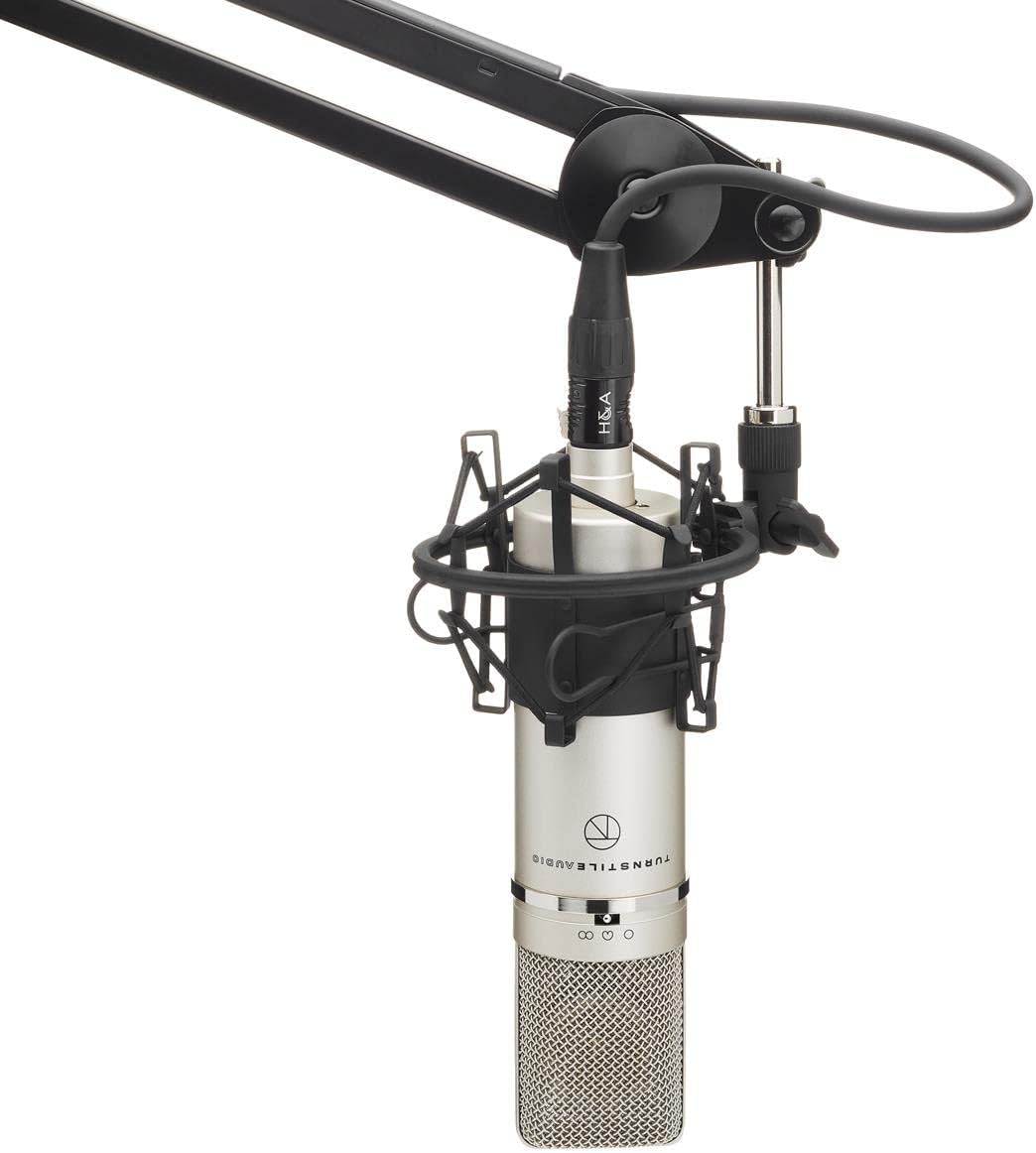 Concourse Series TAC1100 Multi-Pattern Cardioid Condenser Microphone, Large Diaphragm for Vocal Recording, Podcasting, and Streaming, XLR Output