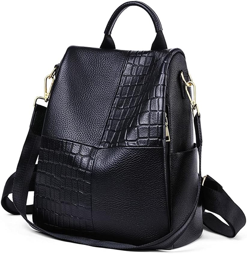 Leather Backpack Women Anti-theft Travel Fashion High-capacity