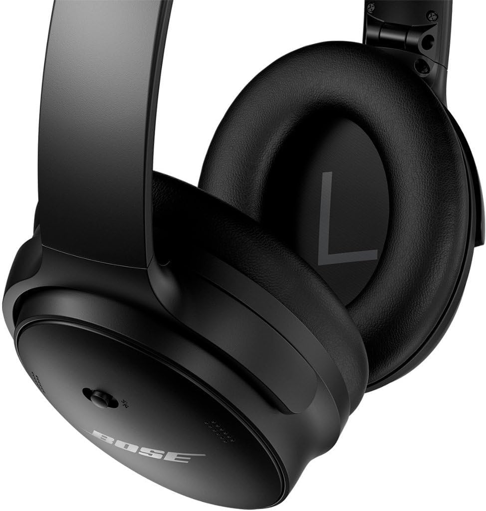 Bose QuietComfort 45 Bluetooth Wireless Noise Cancelling Headphones - Triple Black (Renewed)