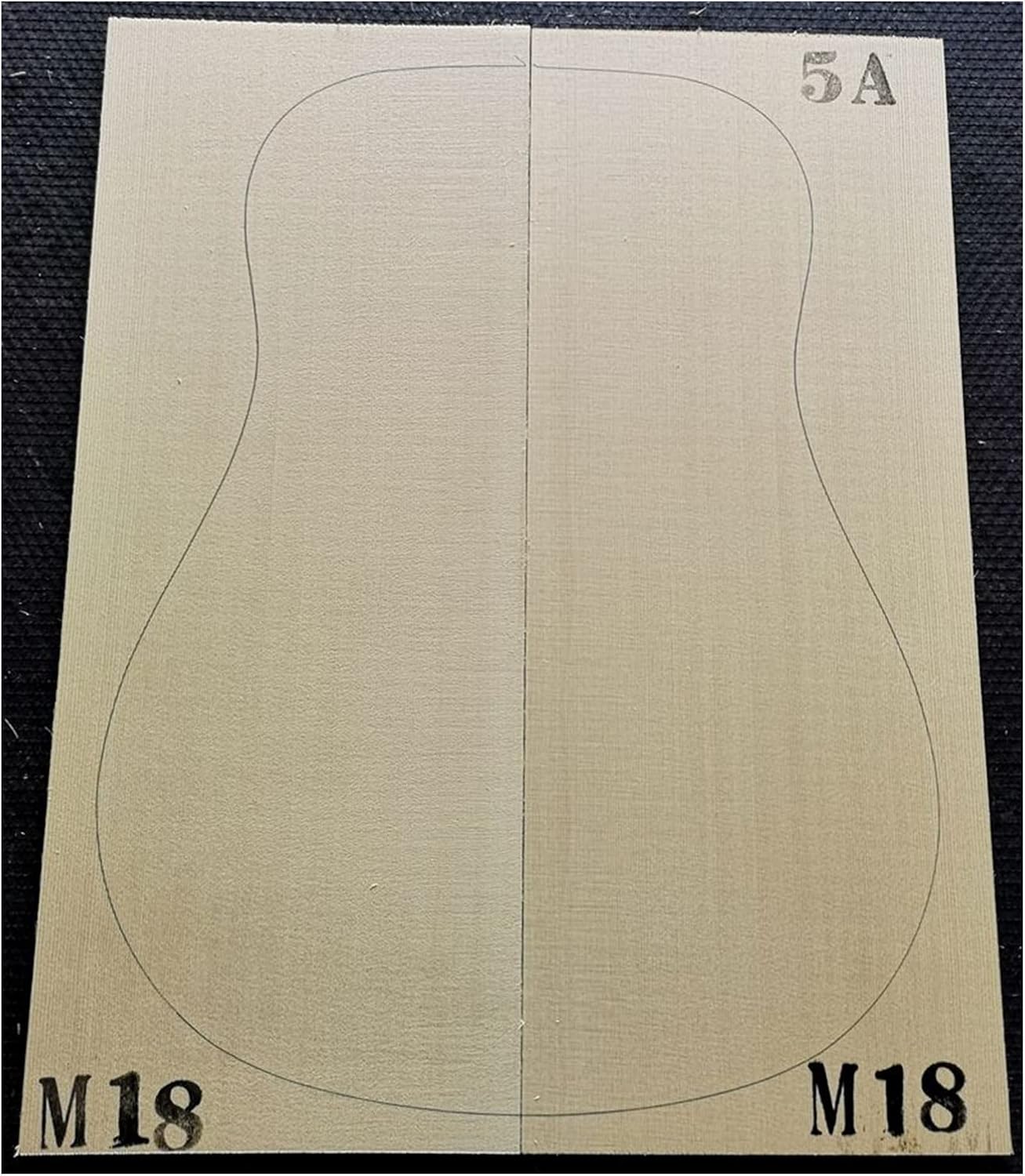 FLFL Spruce Guitar Panel Veneer Material for Making Guitar Panel Unfinished Guitar Kit (Color : 7)