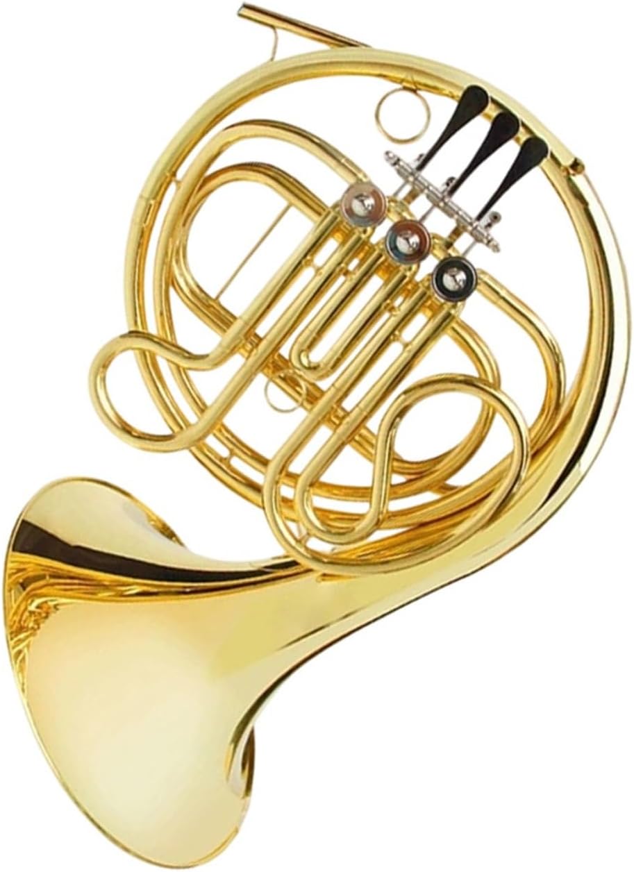 4 Key French Horn French Horn B Flat F Four Key Double Row Transposition Single Row Suitable For Adults(2)