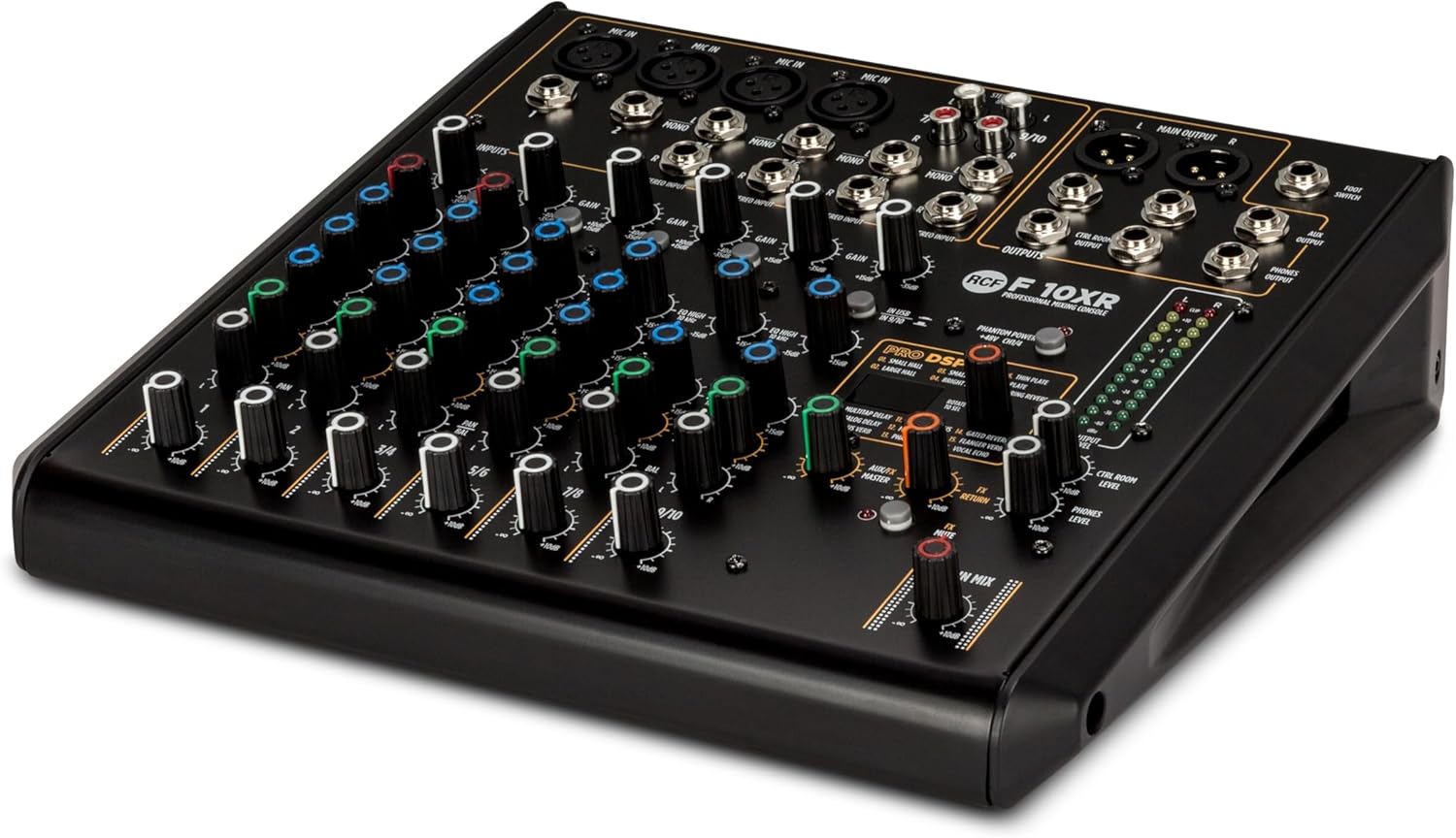 Rcf F-10XR 10 Channel Mixer W/fx And Recording