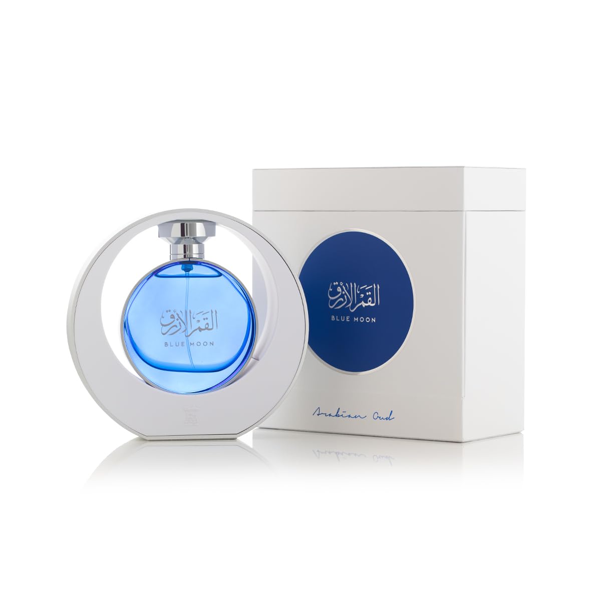 Arabian Oud BLUE MOON 100 ml | Eau de Parfum Unisex | Clove, Orris oil and Incense | Floriental Scent.