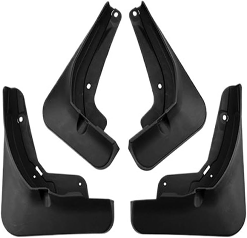 Car Front and Rear Tire Fenders Exterior Decoration Modification Accessories ABS Black 4pcs Per Set 2022-2024