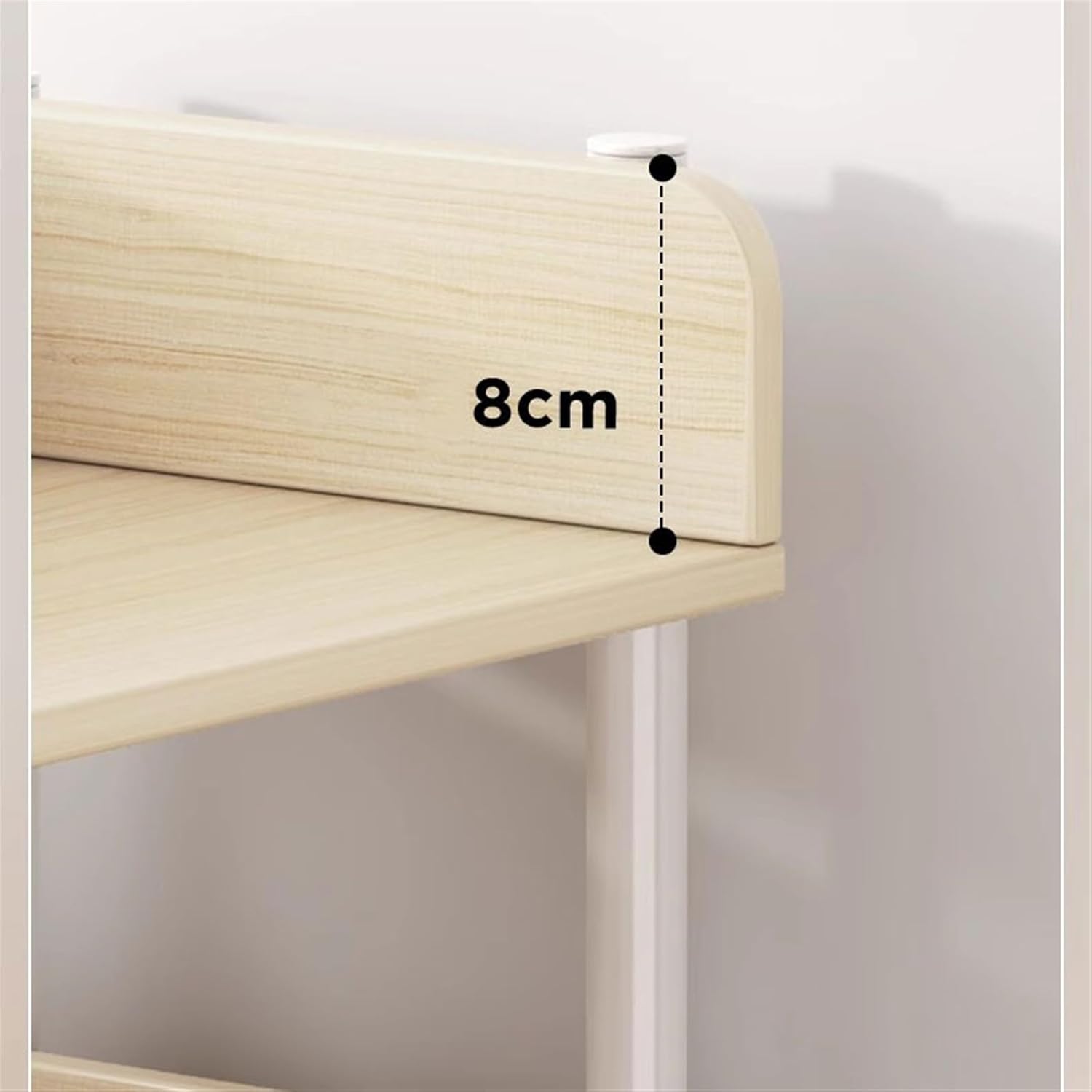 Printer Stand Multi-Layer Storage Shelf Organizer Printer Shelf Beside The Desk Simple Bookshelf Floor Storage Rack Office Printer Shelf(Small)
