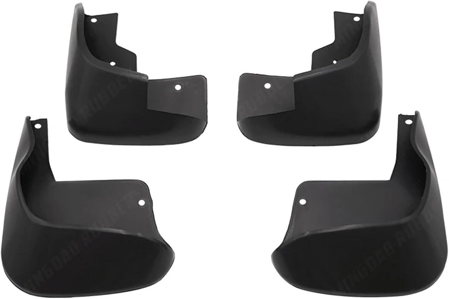 4Pcs Car Fender Mud Flaps Front Rear Mudflaps Mud Splash Guards Mudguards Compatible with Peugeot 206 1998-2012