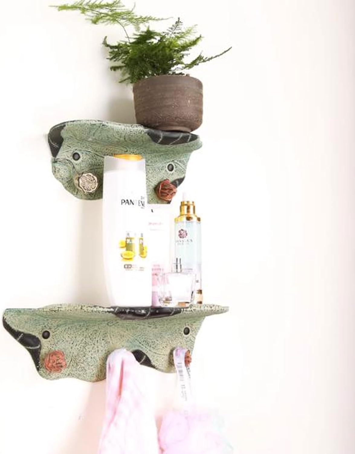 Floating Wall Shelves Floating Shelves for Wall, Living Room Bathroom Wall Mount Shelves, Modern Display Shelves Organization Rack, Wall Art Decor,for Bedroom,Living Room and Kitchen Shelving Wall Mou