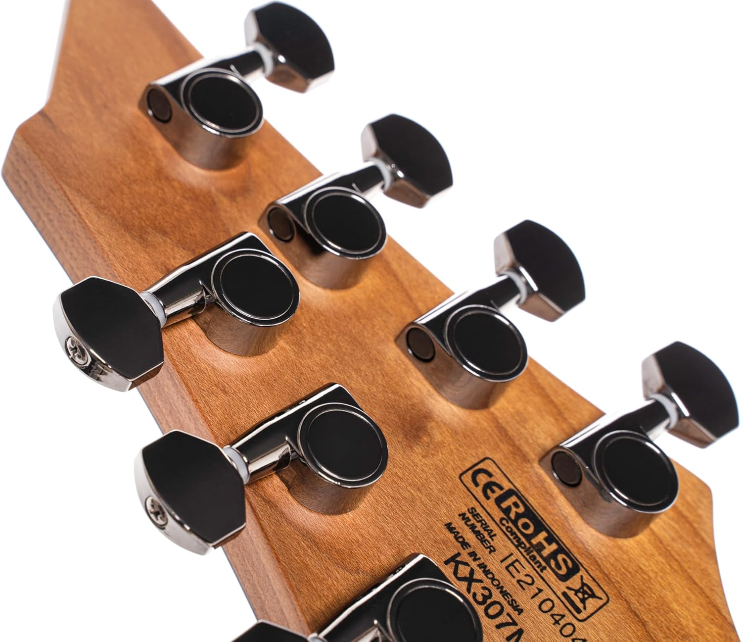 Cort KX307MSOPBK KX Series Multi Scale 7 String Electric Guitar, Open Pore Black