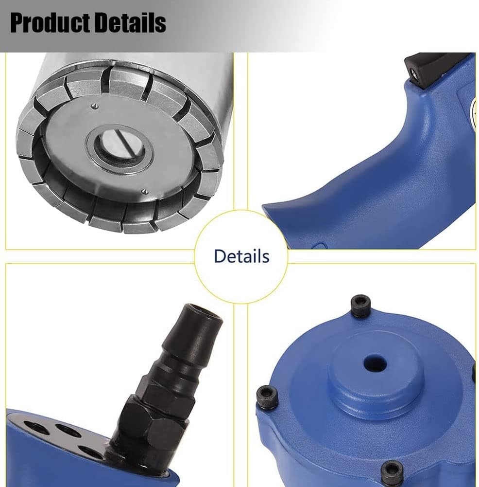 Pneumatic Oil Drum Cap Seal Crimping Machine, 200L /53 Gallon Drum Cap Seal Crimping Machine, Oil Barrel Cap Crimper Sealer Iron Barrel Sealing Sealing Pliers Portable Capping Machine 70mm (35mm)