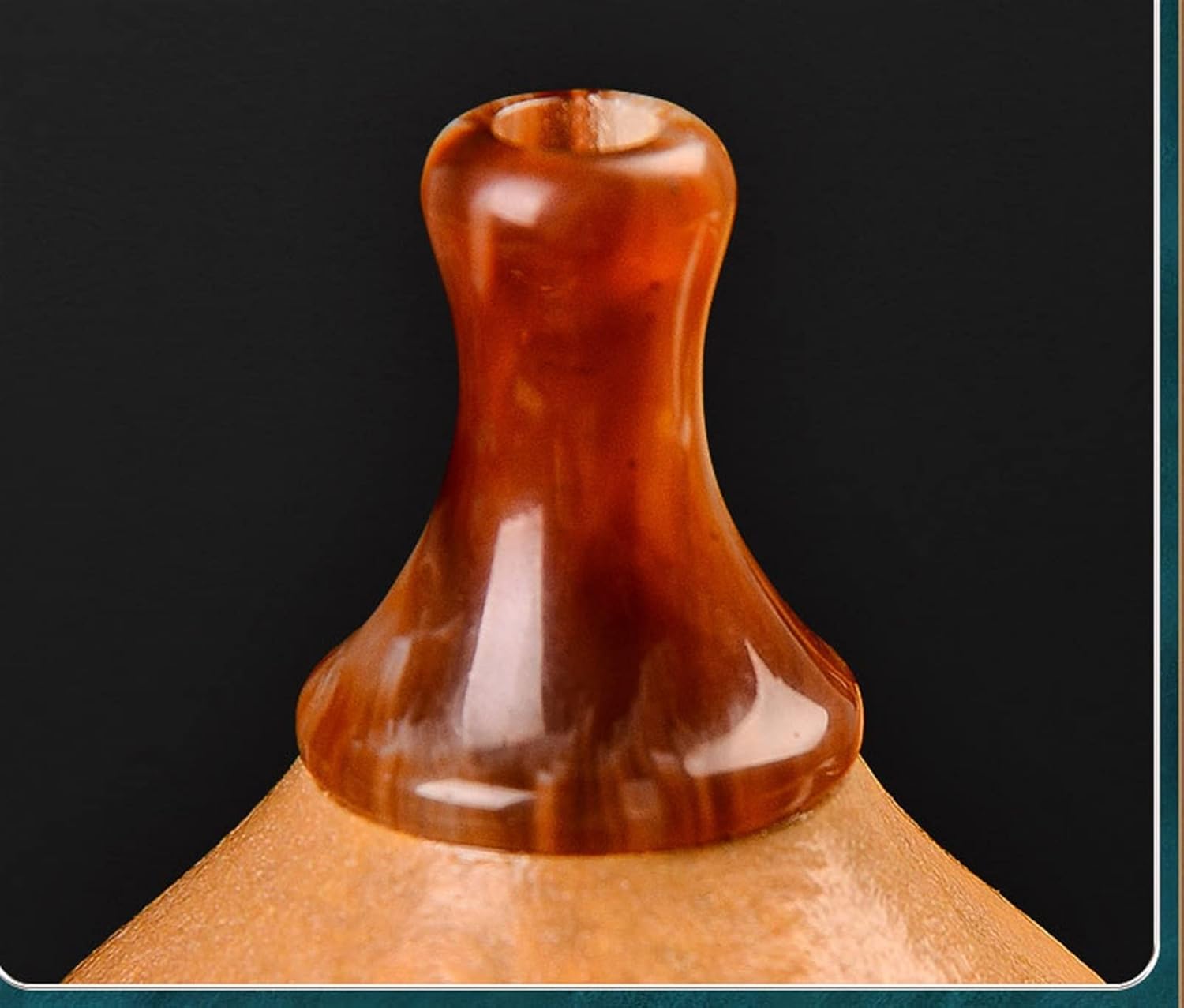 FLFL Hulusi Removable Cucurbit Flute Musical Instrument for Playing Learning Grade Test (Color : 02, Size : BB)