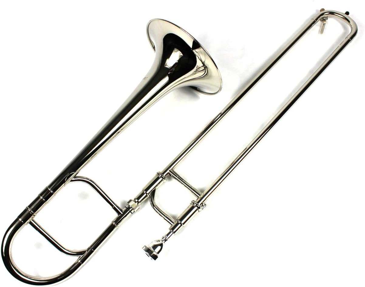 Diginex Nickel Plated Eb Alto Trombone with Case and Mouthpiece