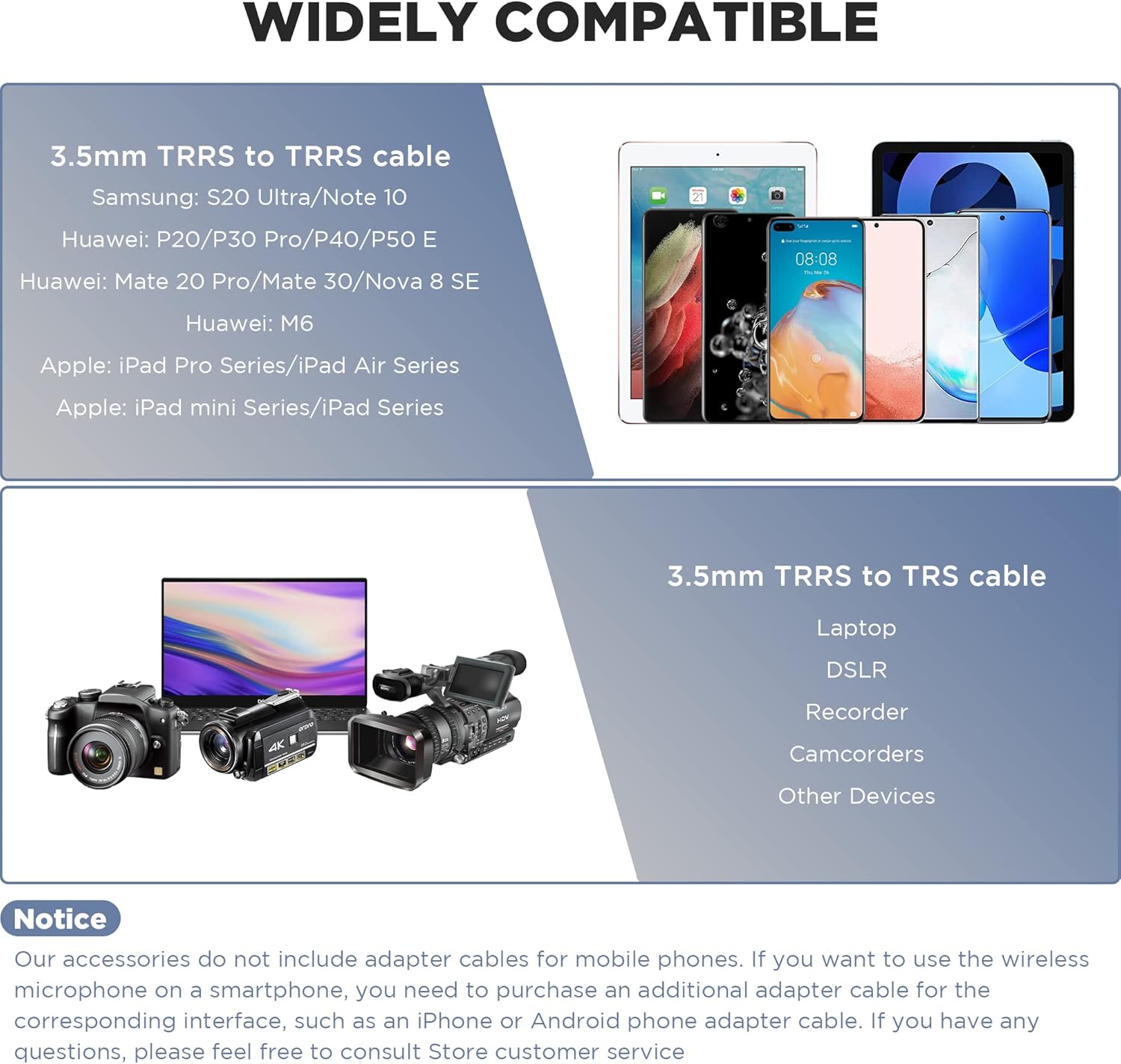 BOYA by-W4 Wireless Lavalier Microphones for Cameras Camcorder DSLR Computer, 7H Battery Life, 98ft Transmission, Wireless Lapel Mic for Video Recording Vlog Live Streaming