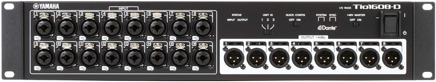 Yamaha Tio1608-D Digital Stage Box with Dante