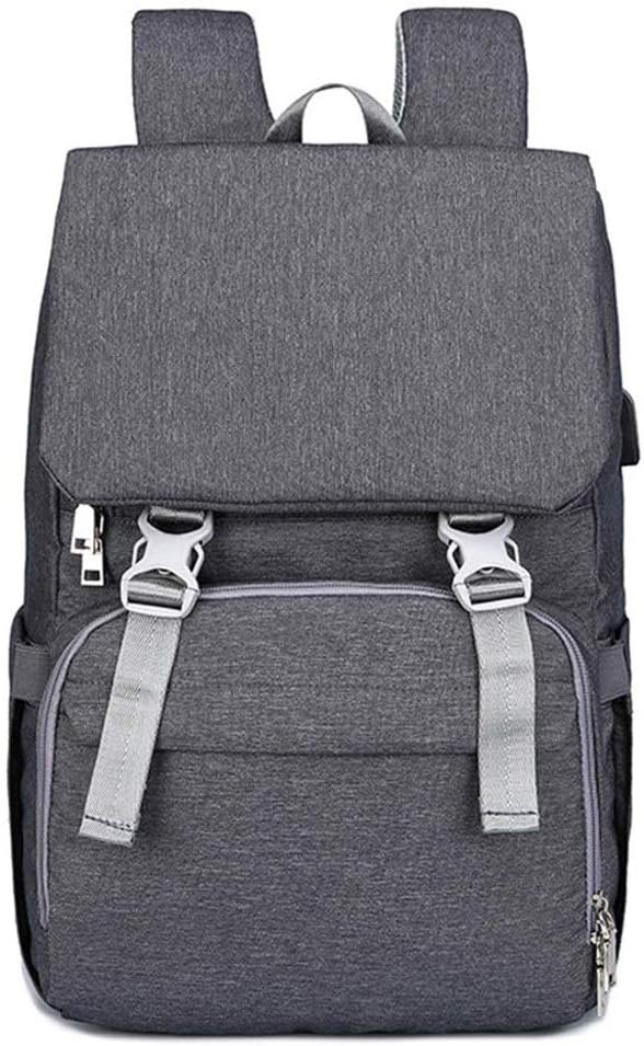 JSEIAJB Mummy bag - Baby Diaper Bag Backpack Multi-Function Waterproof Travel Nappy Tote Bags Large Capacity Creative Fashion Package(Black)