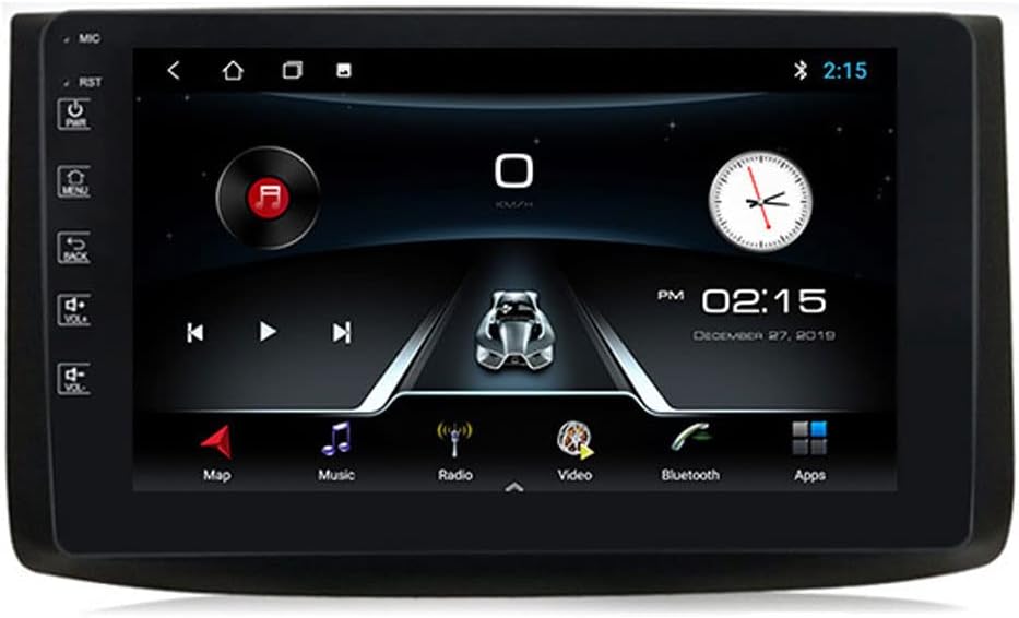 in-Dash Double Din Car Stereo with Bluetooth Backup Camera GPS Digital Media Radio - 9 Inch Touchscreen Car Audio for Chevrolet Epica 2006-2011 Support SWC/USB/DAB+