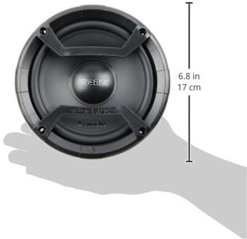 ORION Cobalt Series CB65C 2-Way Car Audio Component System - 6.5” Speakers, Full Range, Enhanced Bass, 280W, 4 Ohms, Easy Installation, 1” Silk Dome Tweeter, External Passive Crossover (Pair)