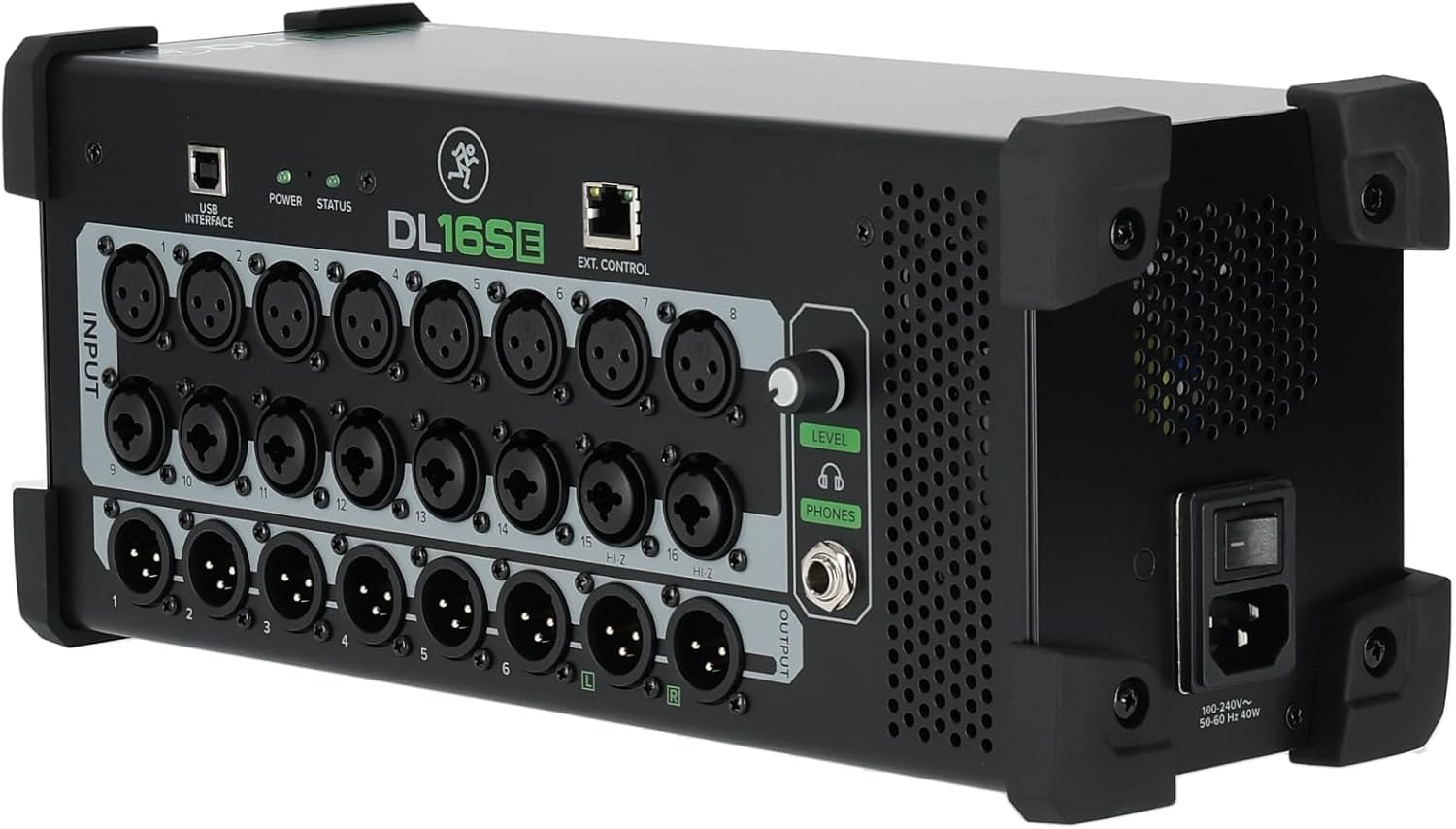 Audiosavings Bundle: Mackie DL16SE 16-Channel Digital Rack Mixer with Onyx+ Preamps and 16x16 USB Audio Interface Bundle with Rockville SX1650 16-Channel 50-Foot XLR Snake Cable (2 Items)