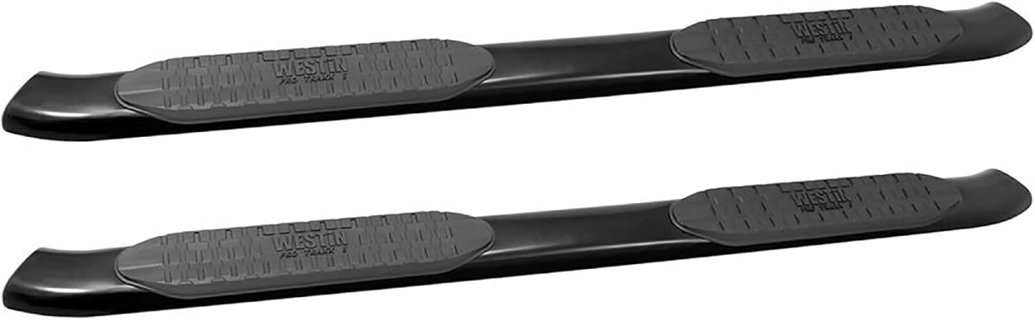 Westin 21-53255 PRO TRAXX 5 Oval Nerf Bars fits 2007-2021 Tundra CrewMax Black Pair