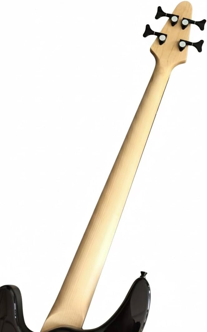 Modern Electric Bass Guitar 4 String & 5 Options Dual Humbucker 24 Fret Extended Range(4-String)