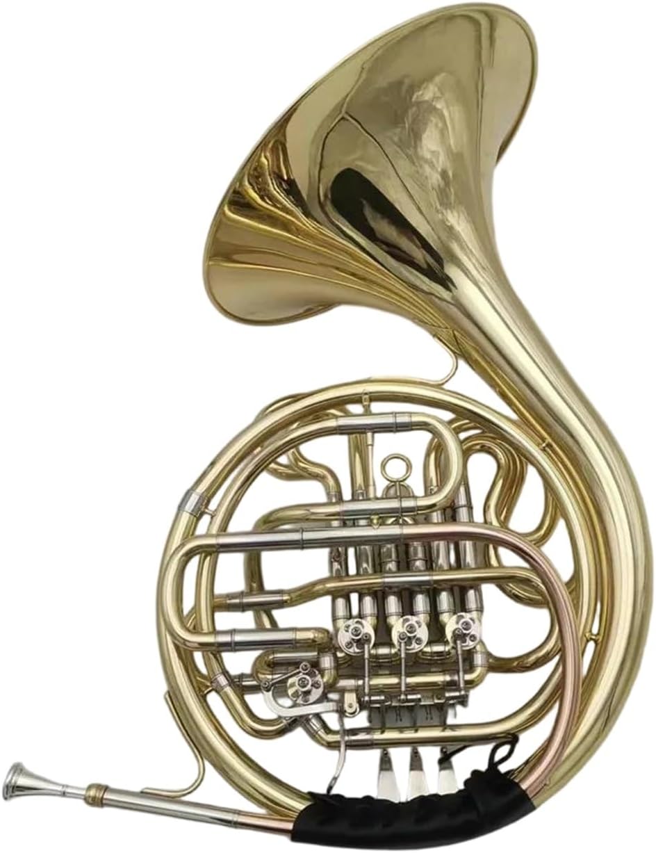 4 Key French Horn Exquisite French Horn Double 4 Key F Bb Brass Instrument With Box