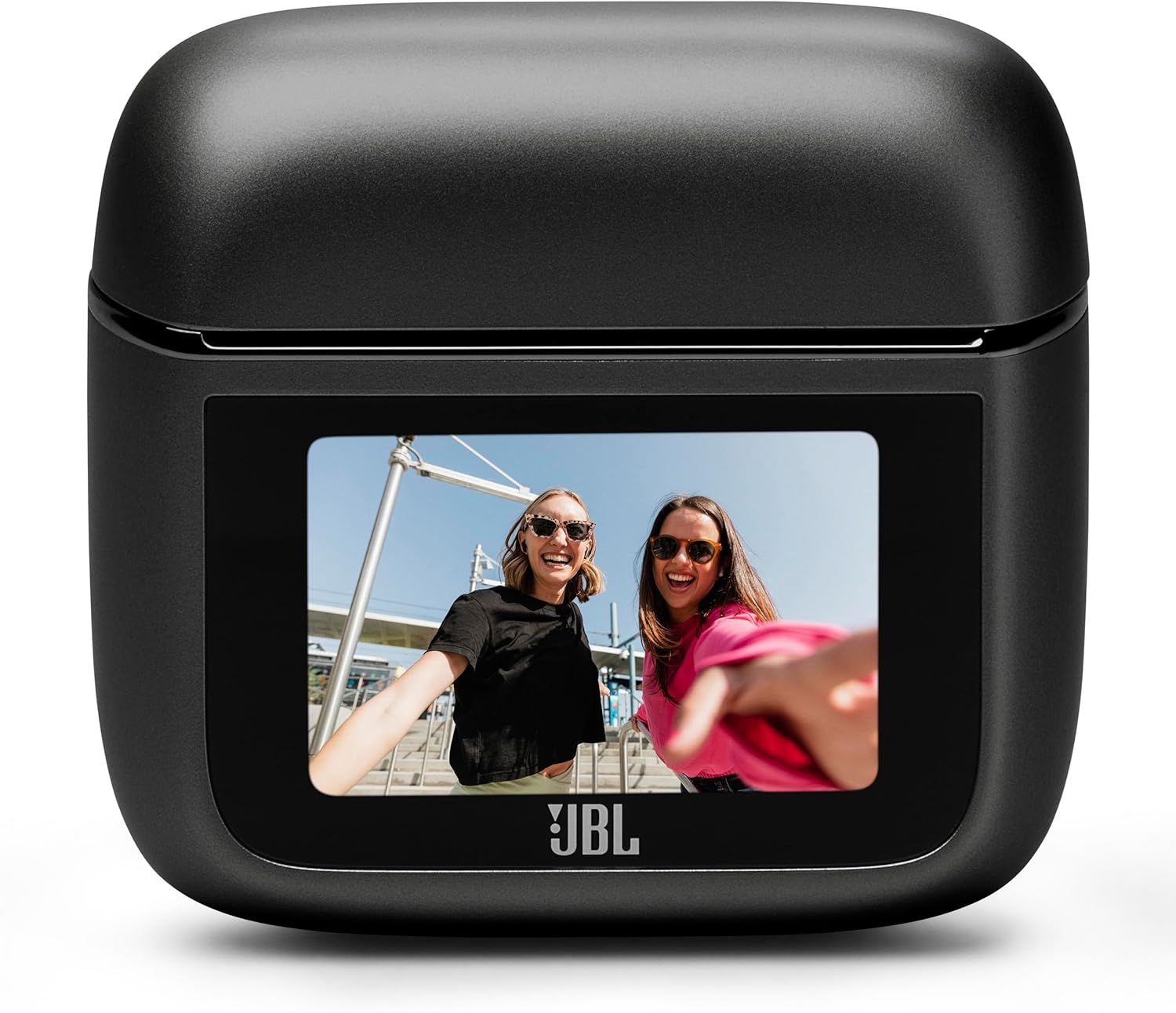 JBL Tour Pro 2 - True Wireless Noise Cancelling Earbuds with Smart Charging Case, 6-mic Perfect Calls with Voice Control, Up to 40hrs of Playtime, Immersive JBL Spatial Sound (Black)