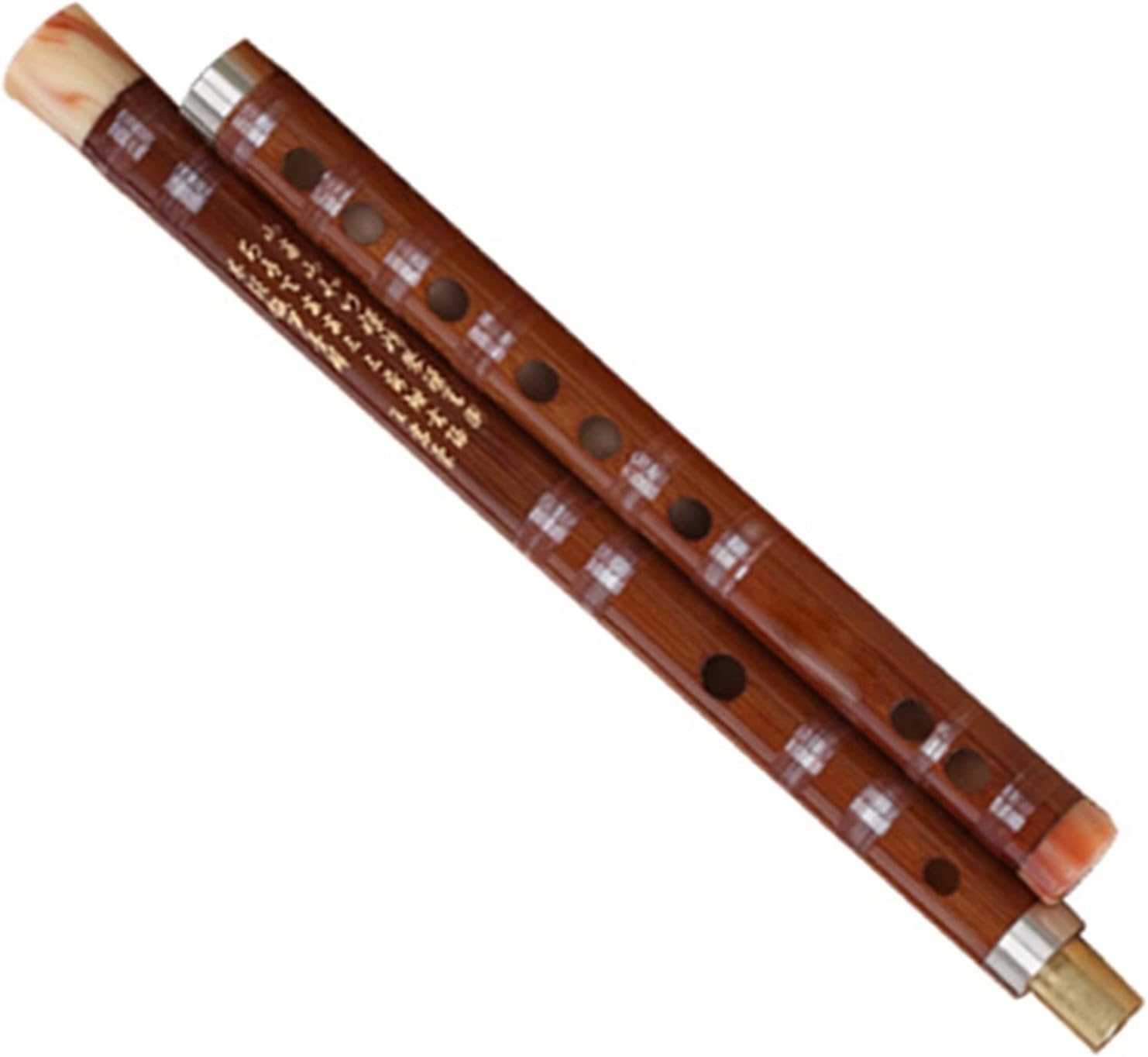 TSTS Chinese Bamboo Flute Student Adult Chinese Dizi Bamboo Flute C/D/E/F/G Key Transversal Flute Professional Woodwind Musical Instruments (Color : F Key)