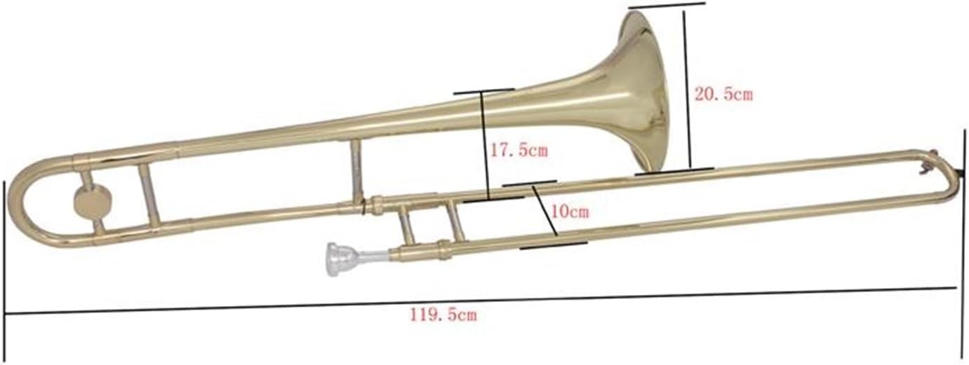 Adult Trombone Instrument Alto Trombone Set B Flat Adult Professional Performance Instrument(1)