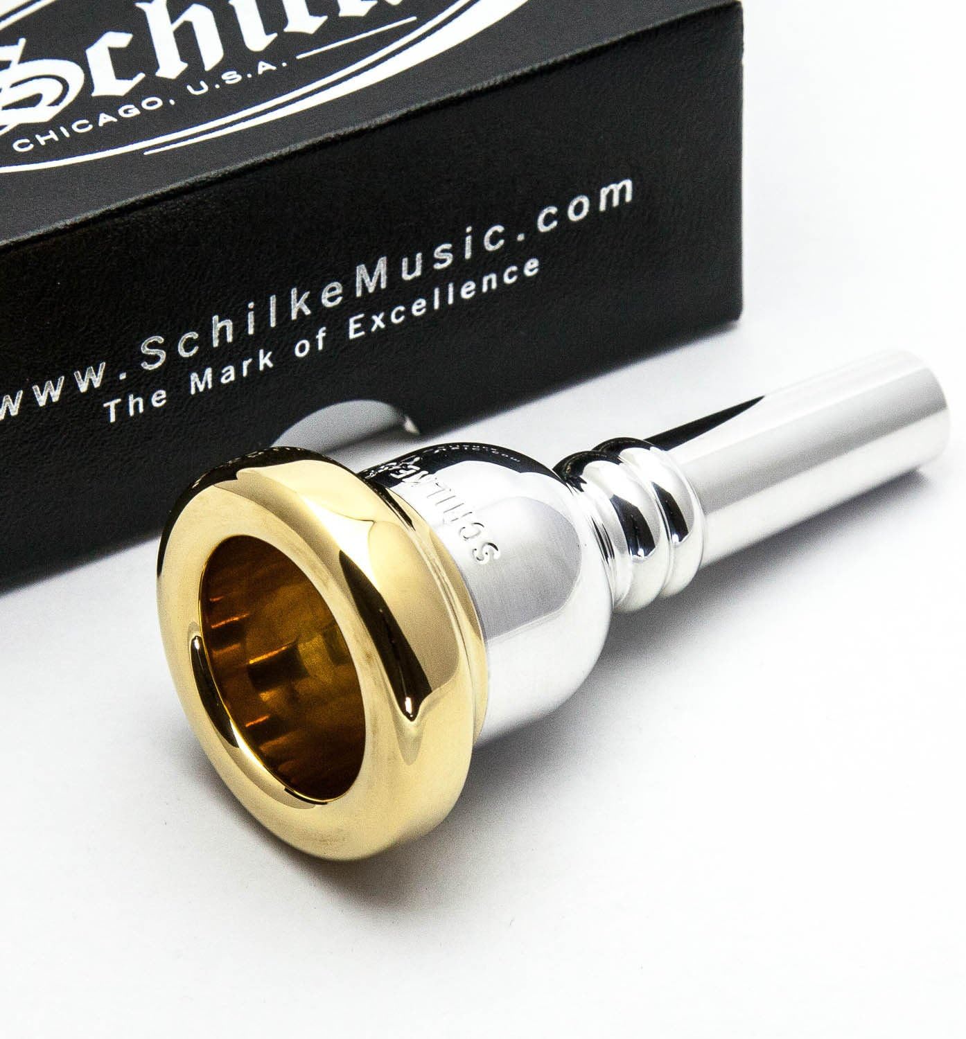Schilke 24K Gold Rim & Cup Trombone (Euphonium/Baritone) 47 medium shank